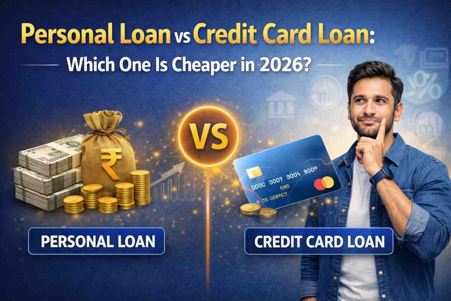 Personal Loan vs Credit Card Loan: Which One Is Cheaper in 2026?