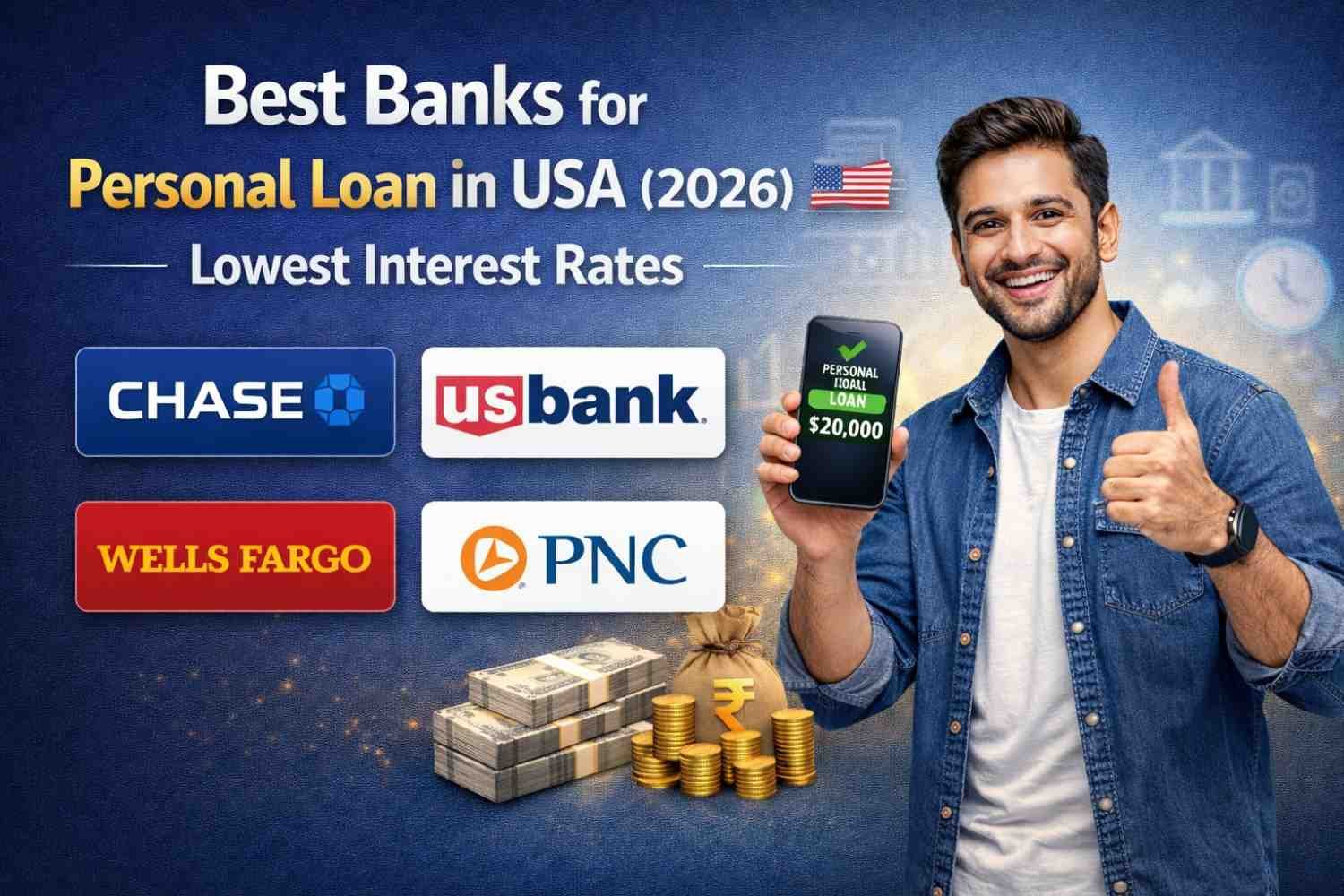 Best Banks for Personal Loan in USA (2026) – Lowest Interest Rates