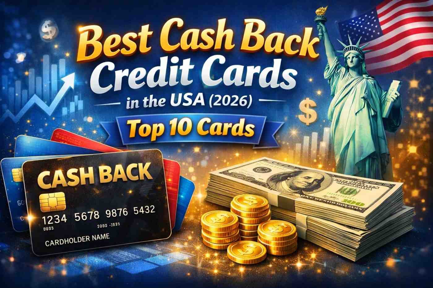 Best Cash Back Credit Cards in the USA (2026) – Top 10 Cards