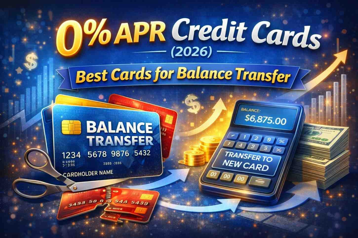 0% APR Credit Cards (2026) – Best Cards for Balance Transfer