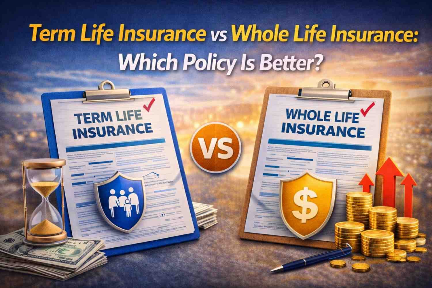Term Life Insurance vs Whole Life Insurance: Which Policy Is Better?