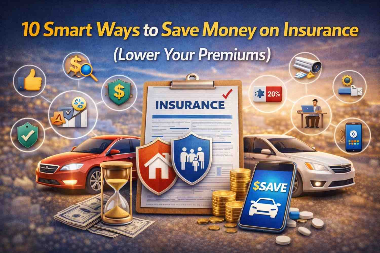 10 Smart Ways to Save Money on Insurance (Lower Your Premiums)
