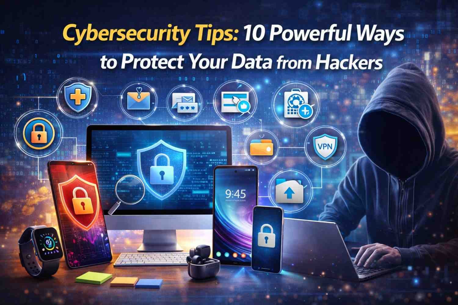 Cybersecurity Tips: 10 Powerful Ways to Protect Your Data from Hackers