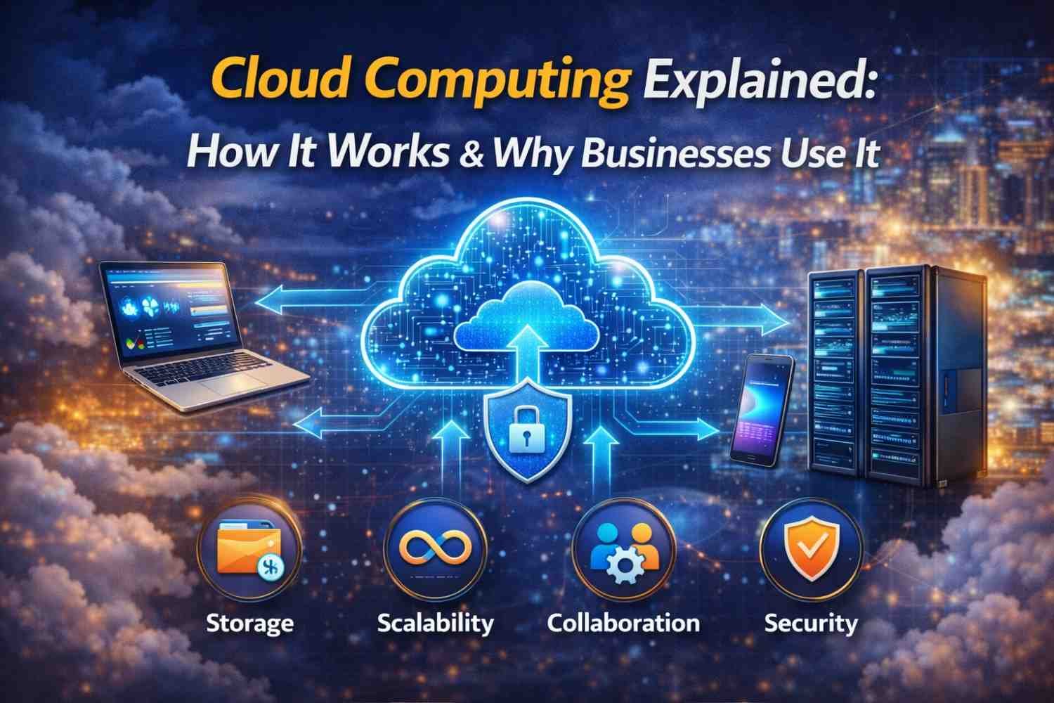 Cloud Computing Explained: How It Works & Why Businesses Use It